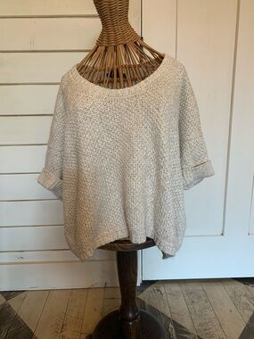 CALVIN KLEIN BOXY DROP SHOULDER SWEATER